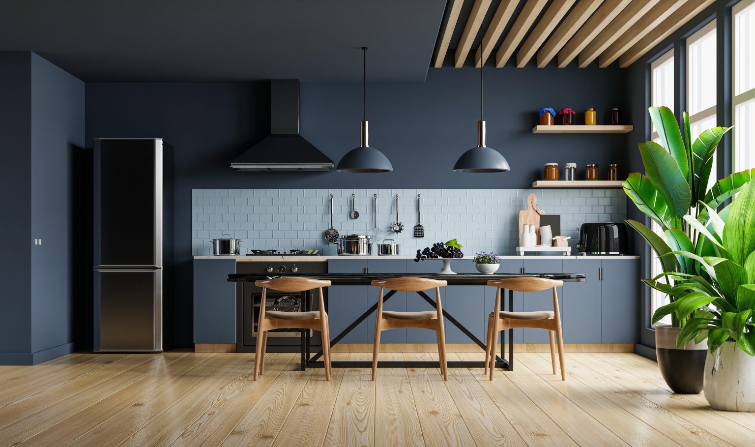 Les Couleurs Tendances Pour Les Cuisines En Menuiserie Racaud